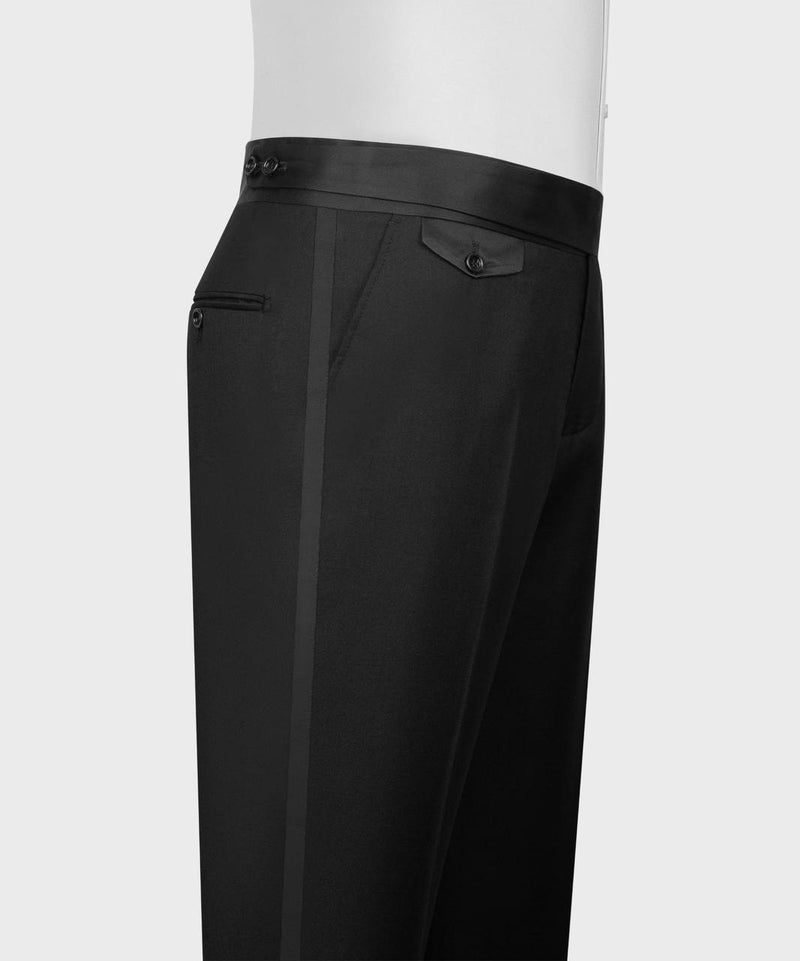 Black Tuxedo with Beaded Shoulders