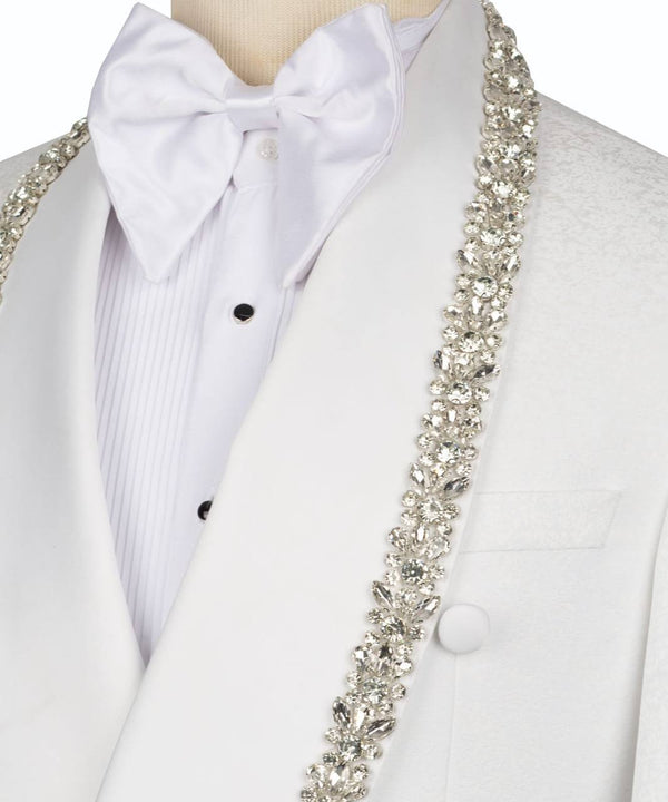 Luxury White Tuxedo for Men