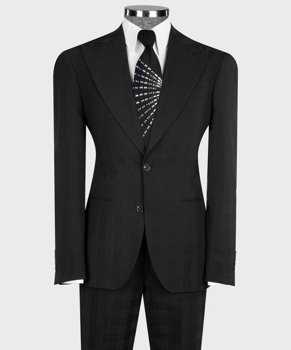 Luxury Black Three-Piece Suit