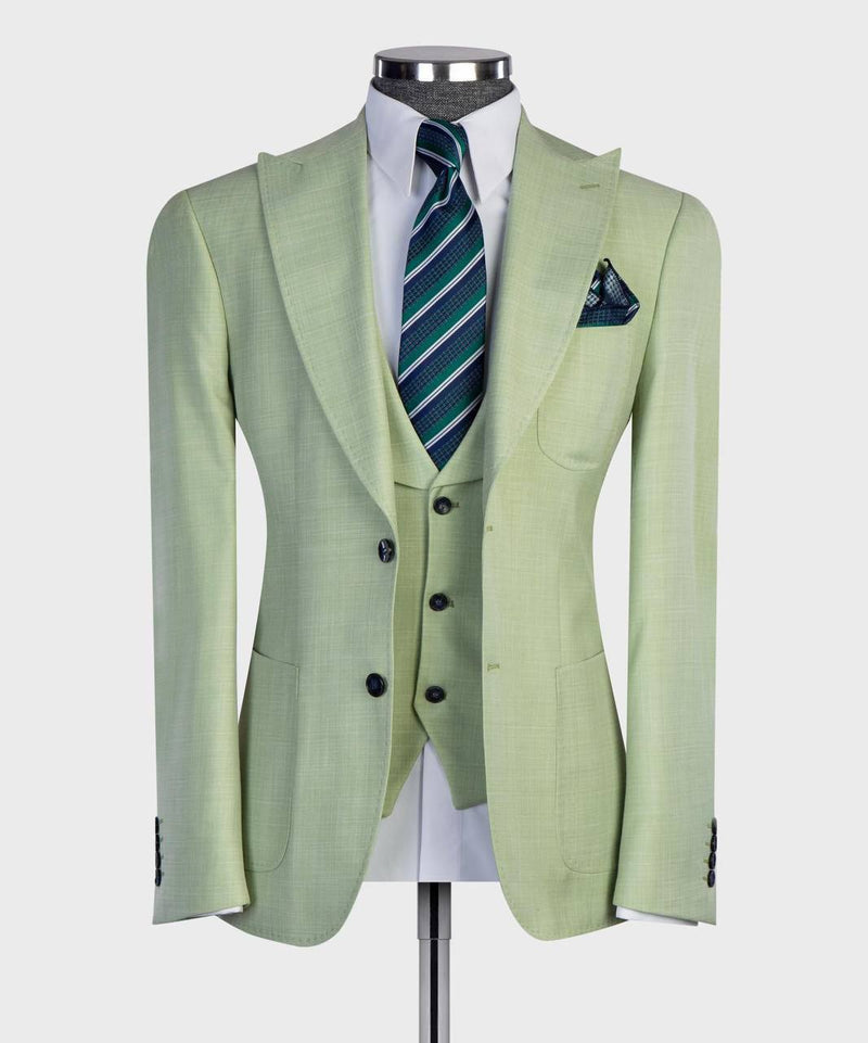 Mint Green Three-Piece Suit