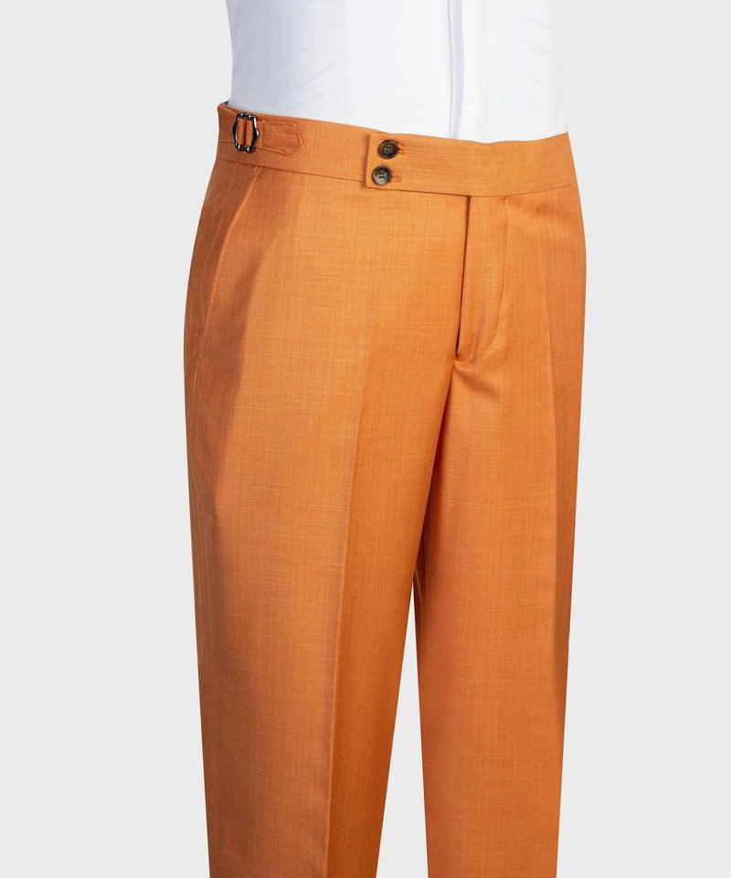 Men's Three-Piece Orange Suit