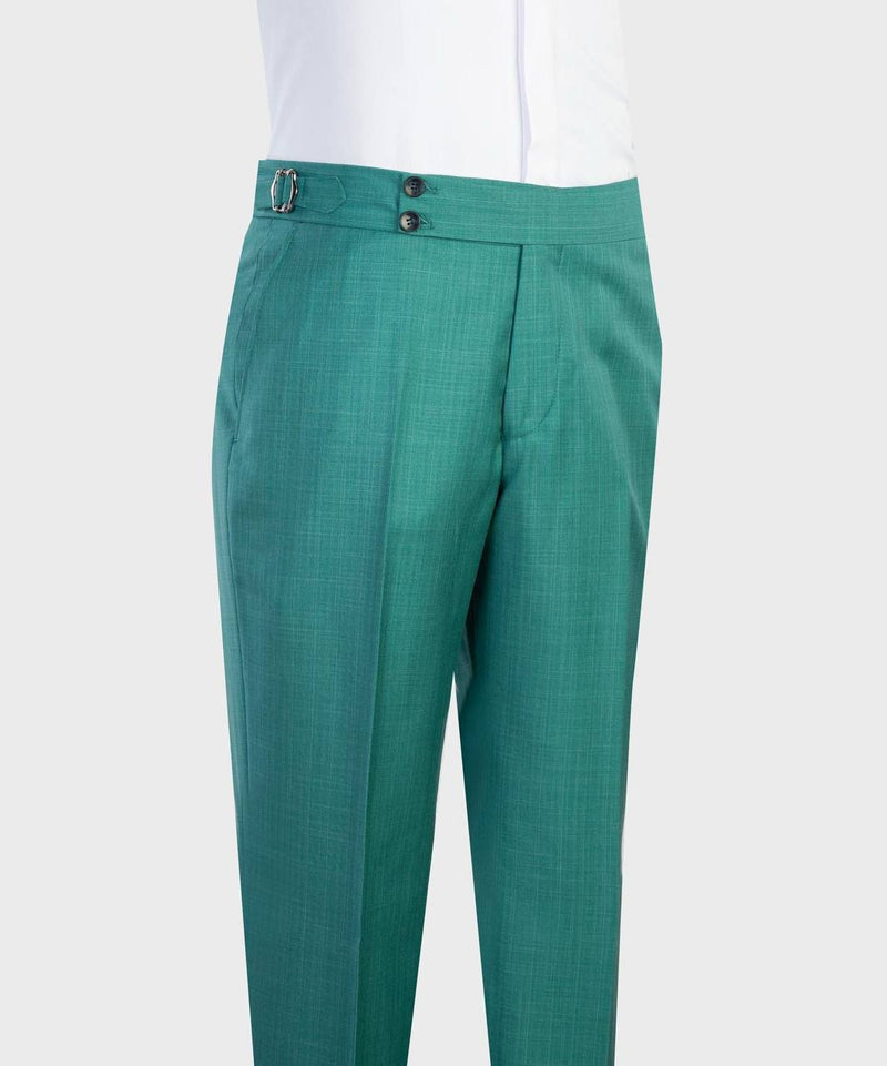 Turquoise Three-Piece Suit