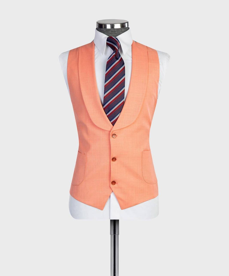 Peach Three-Piece Suit